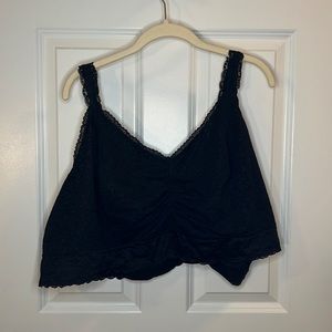 Black lace bralette from Torrid size 6